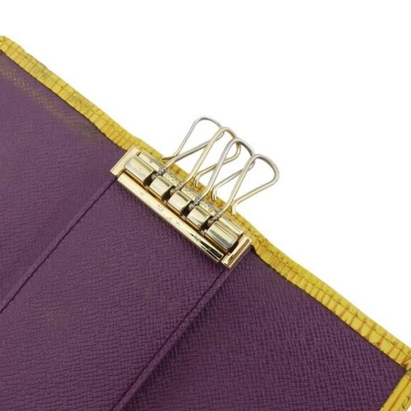 LOUIS VUITTON Key Case Epi Leather x Gold Material Authentic Used - Picture 7 of 10